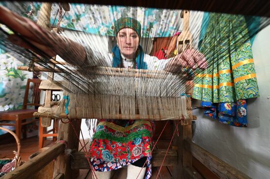 Фольклорный коллектив семейских в Забайкалье