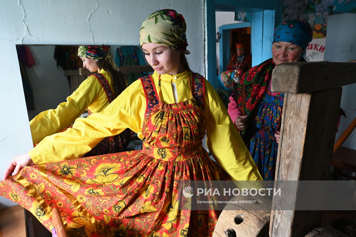 Фольклорный коллектив семейских в Забайкалье