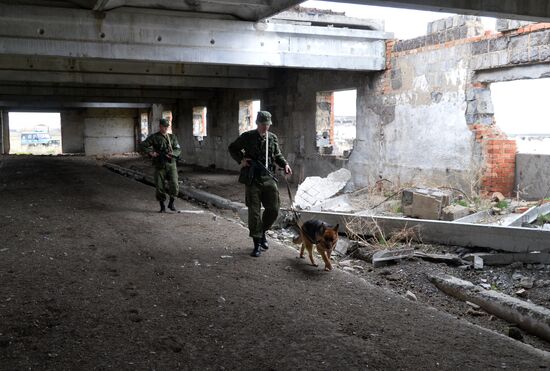 Работа пограничного управления ФСБ РФ на границе с Казахстаном