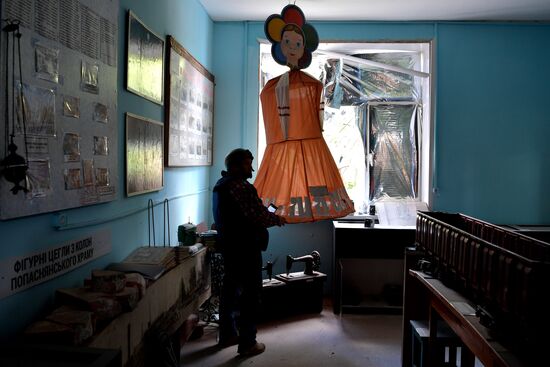 Освобожденный город Попасная в ЛНР