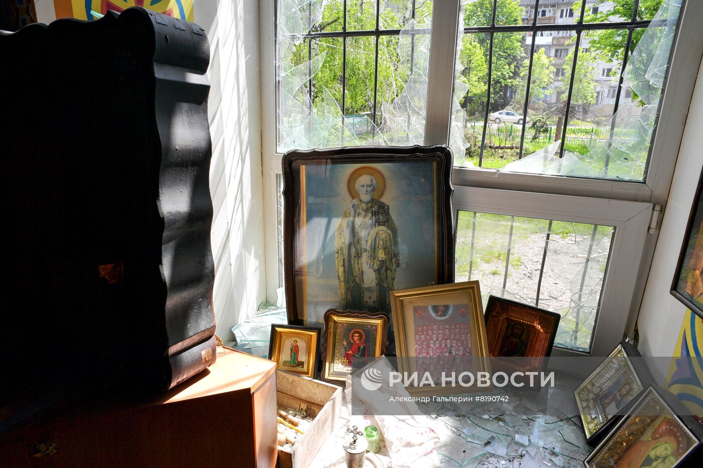 Освобожденный город Попасная в ЛНР