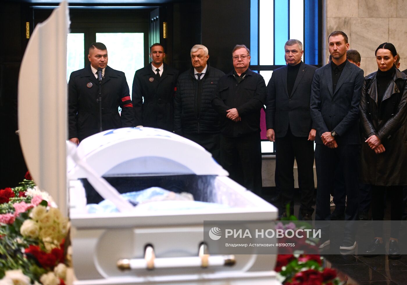 Прощание с Валентиной Яшиной