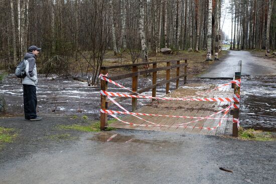 Паводок в Карелии