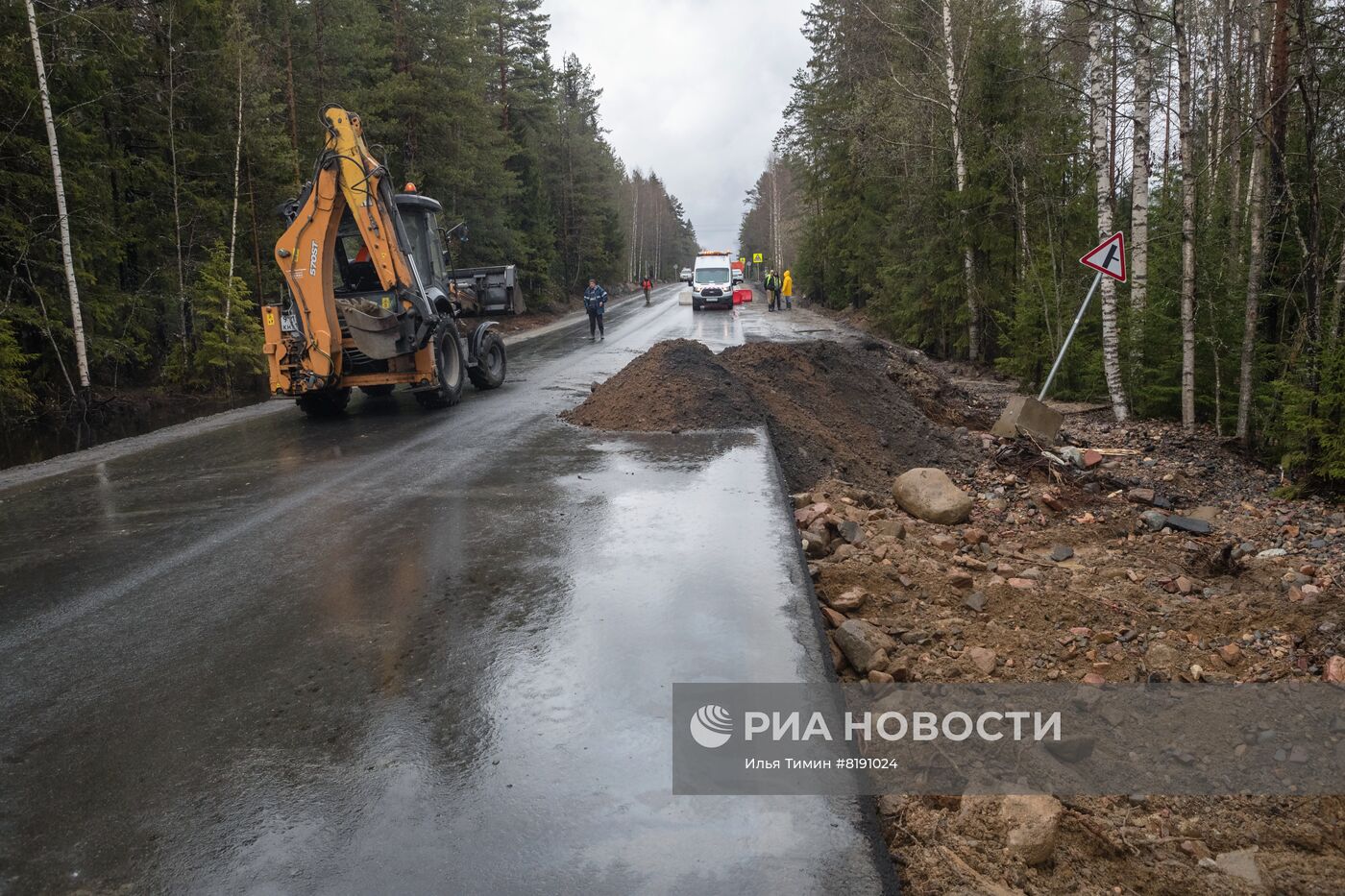 Паводок в Карелии