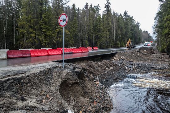 Паводок в Карелии