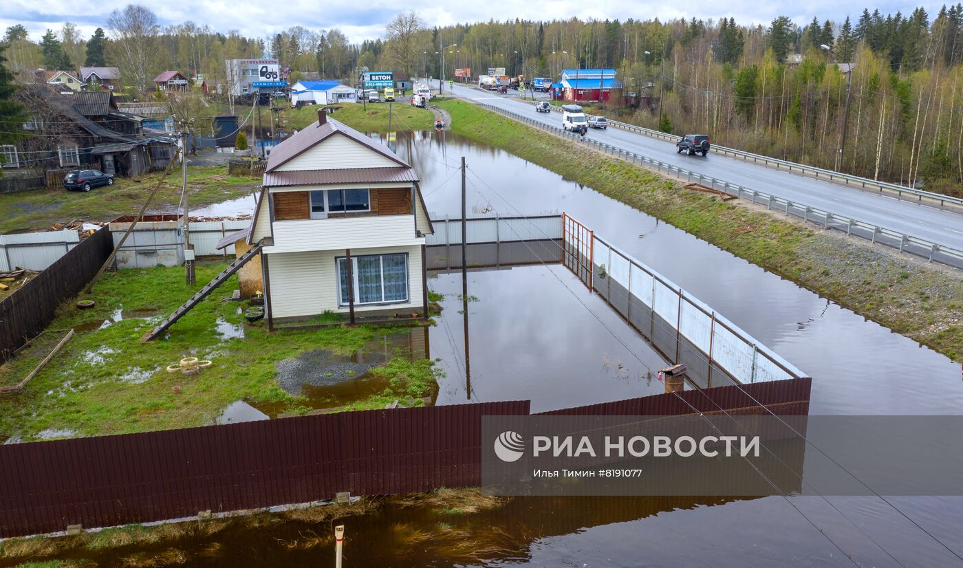 Паводок в Карелии