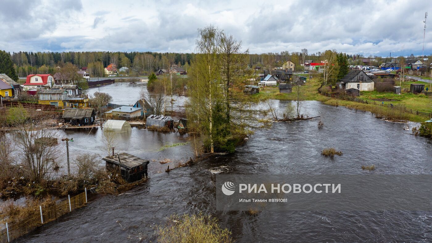 Паводок в Карелии