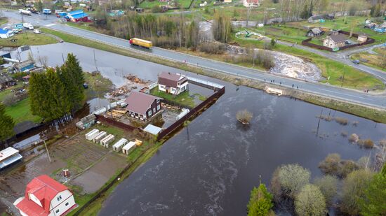 Паводок в Карелии