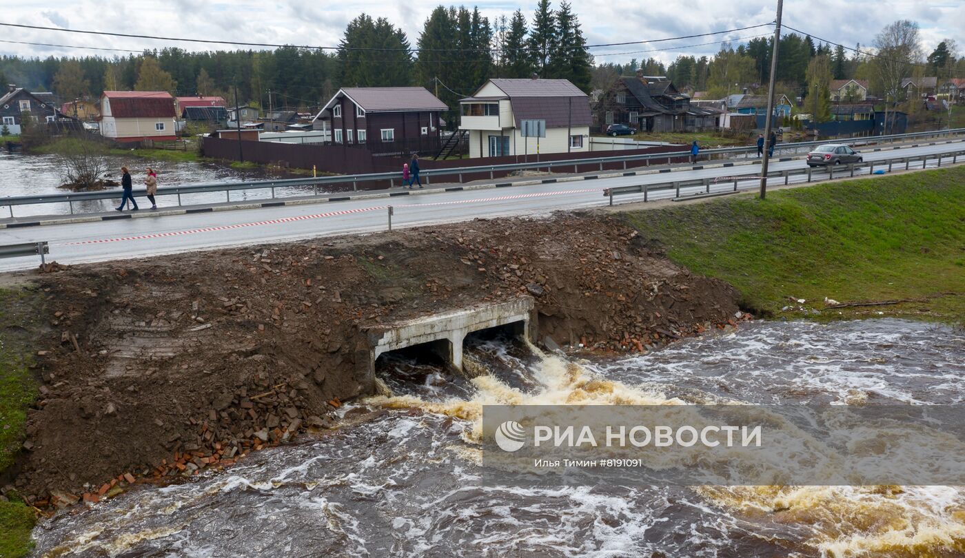 Паводок в Карелии