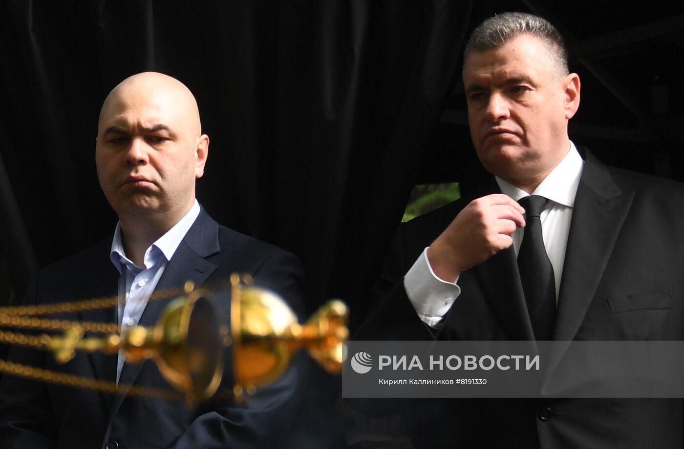 Мероприятия памяти В. Жириновского на Новодевичьем кладбище