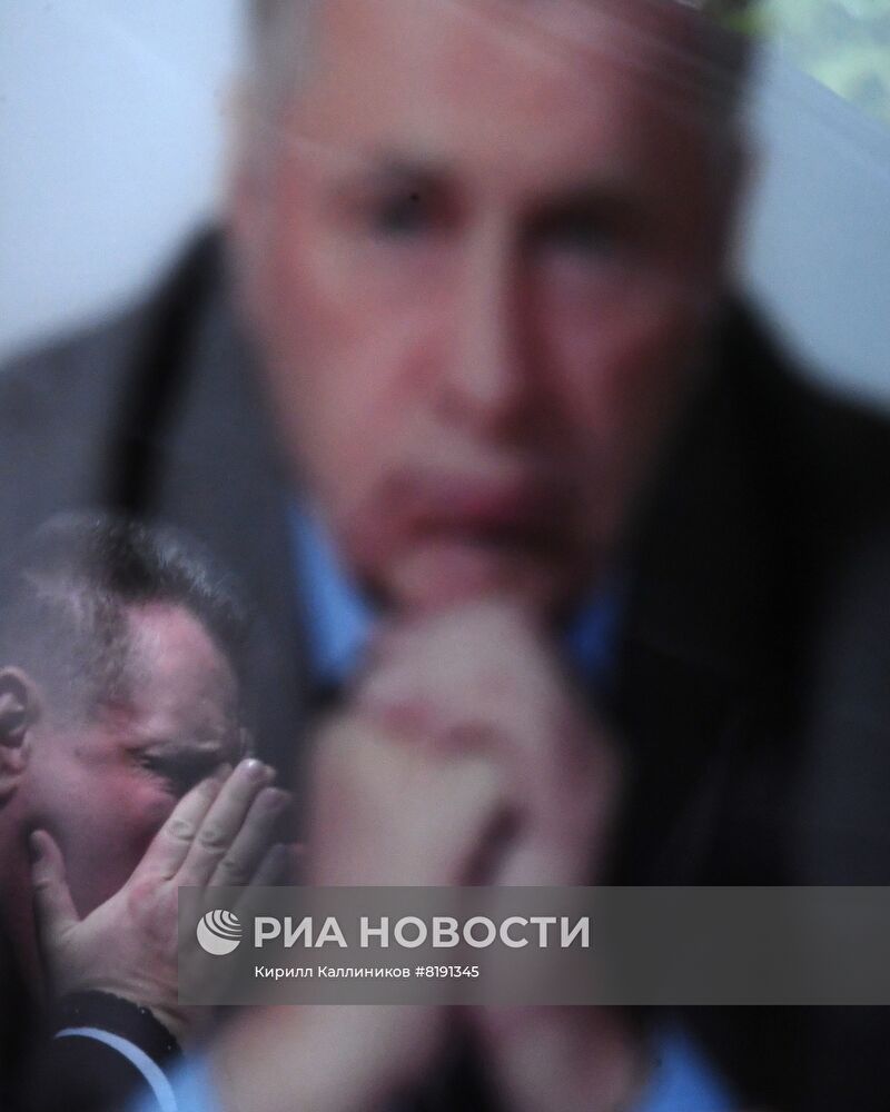 Мероприятия памяти В. Жириновского на Новодевичьем кладбище