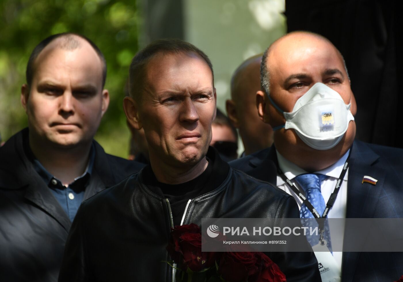 Мероприятия памяти В. Жириновского на Новодевичьем кладбище