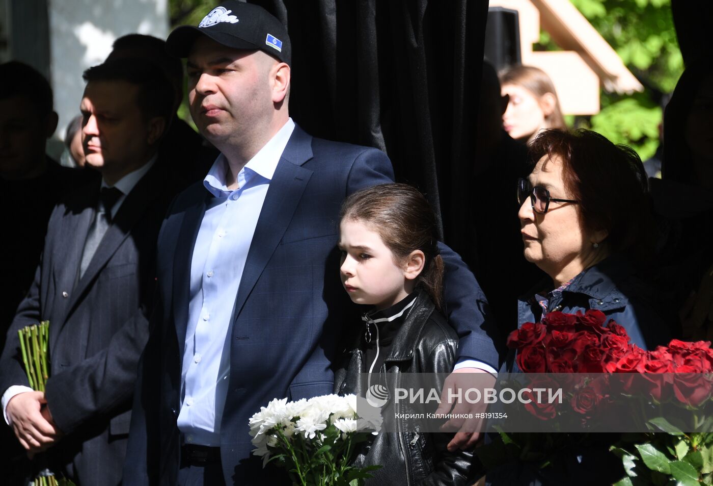 Мероприятия памяти В. Жириновского на Новодевичьем кладбище