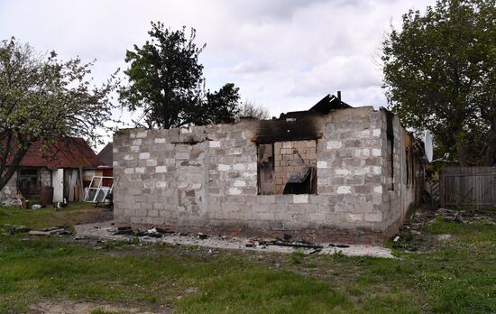 Последствия боевых действий в прифронтовых селах Волчанского района Харьковской области