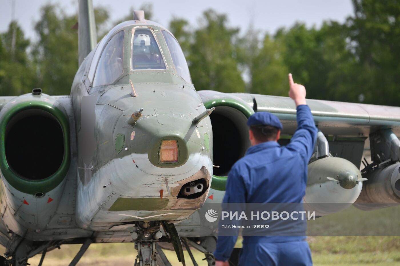 Работа штурмовой авиации ВС РФ на Харьковском направлении