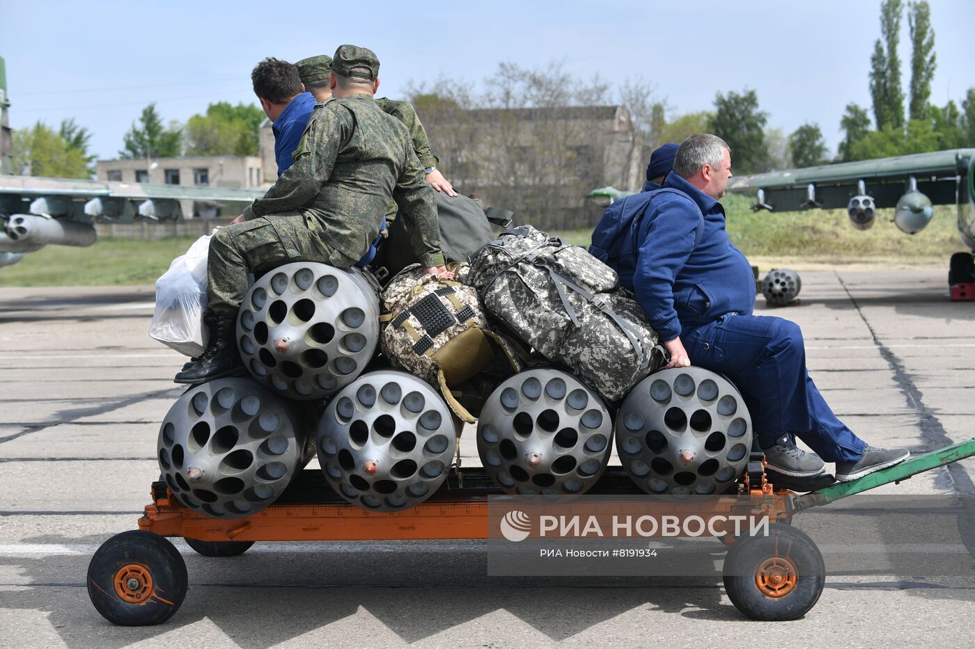 Работа штурмовой авиации ВС РФ на Харьковском направлении