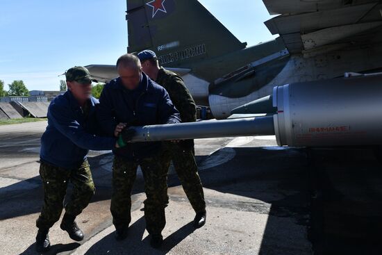 Работа штурмовой авиации ВС РФ на Харьковском направлении