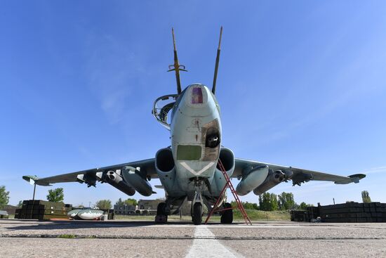 Работа штурмовой авиации ВС РФ на Харьковском направлении