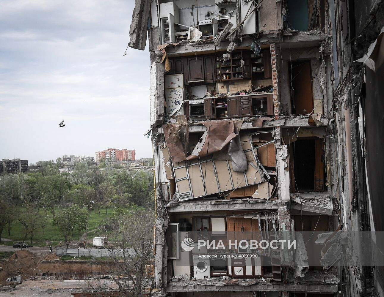 Мирная жизнь в Мариуполе