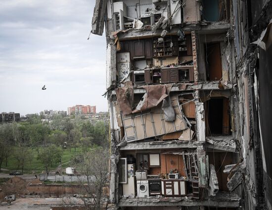 Мирная жизнь в Мариуполе