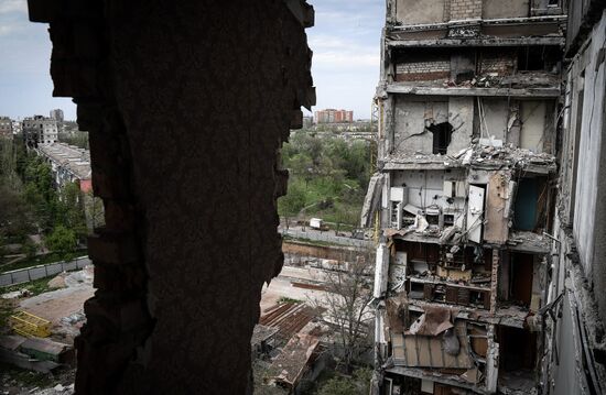 Мирная жизнь в Мариуполе