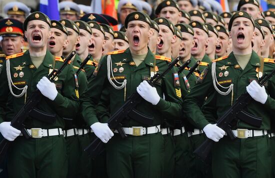 Военный парад, посвящённый 77-й годовщине Победы в Великой Отечественной войне