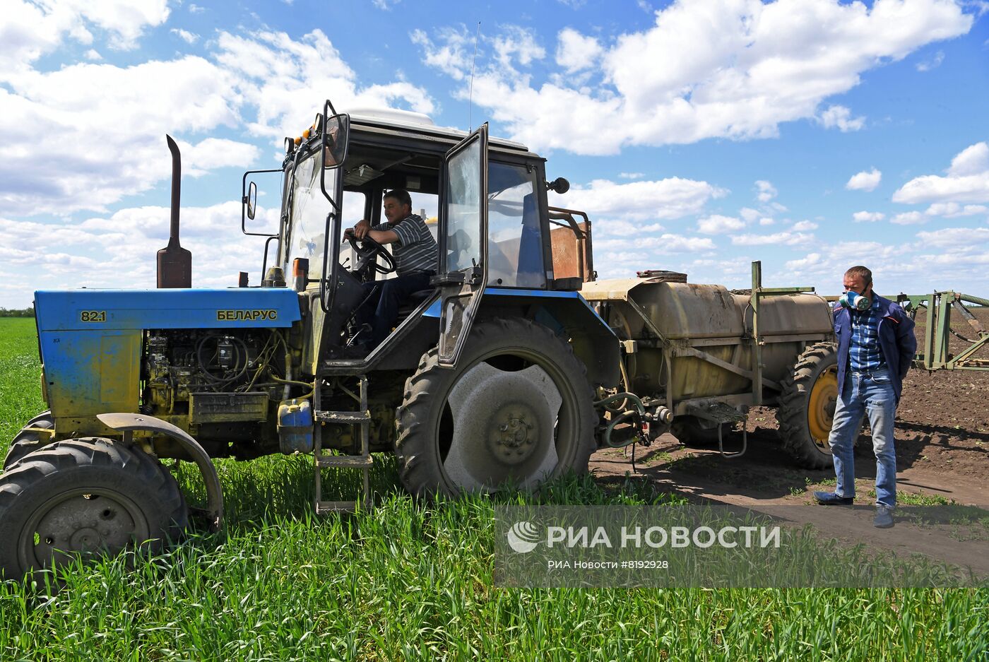 Обработка озимых культур от вредителей в Запорожской области