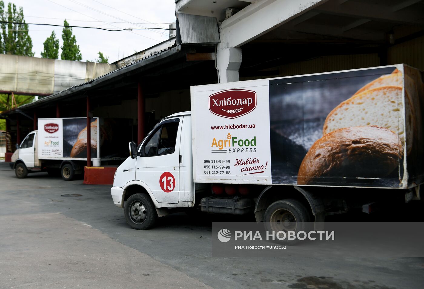 Работа хлебокомбината в Мелитополе