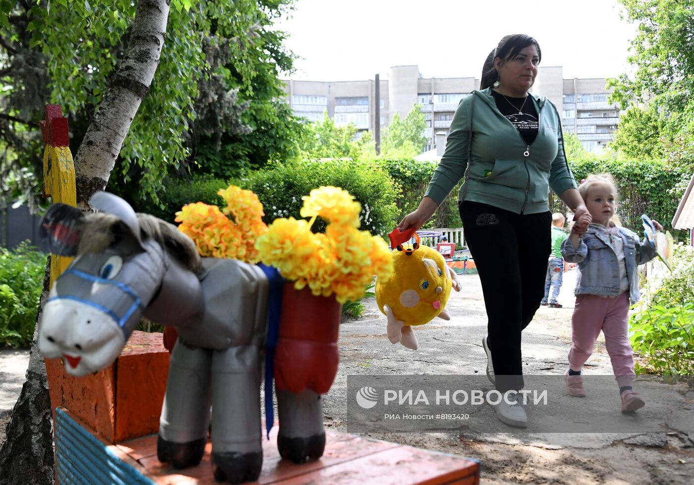 Работа детского сада в Мелитопольском районе
