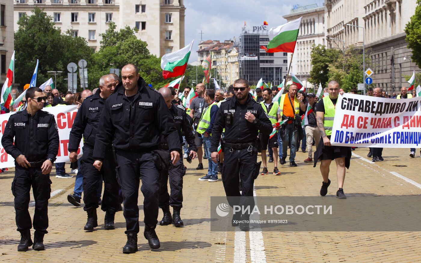 Акция в Болгарии против повышения цен на энергоресурсы