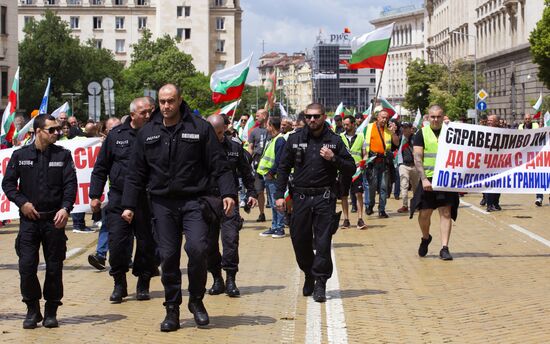 Акция в Болгарии против повышения цен на энергоресурсы