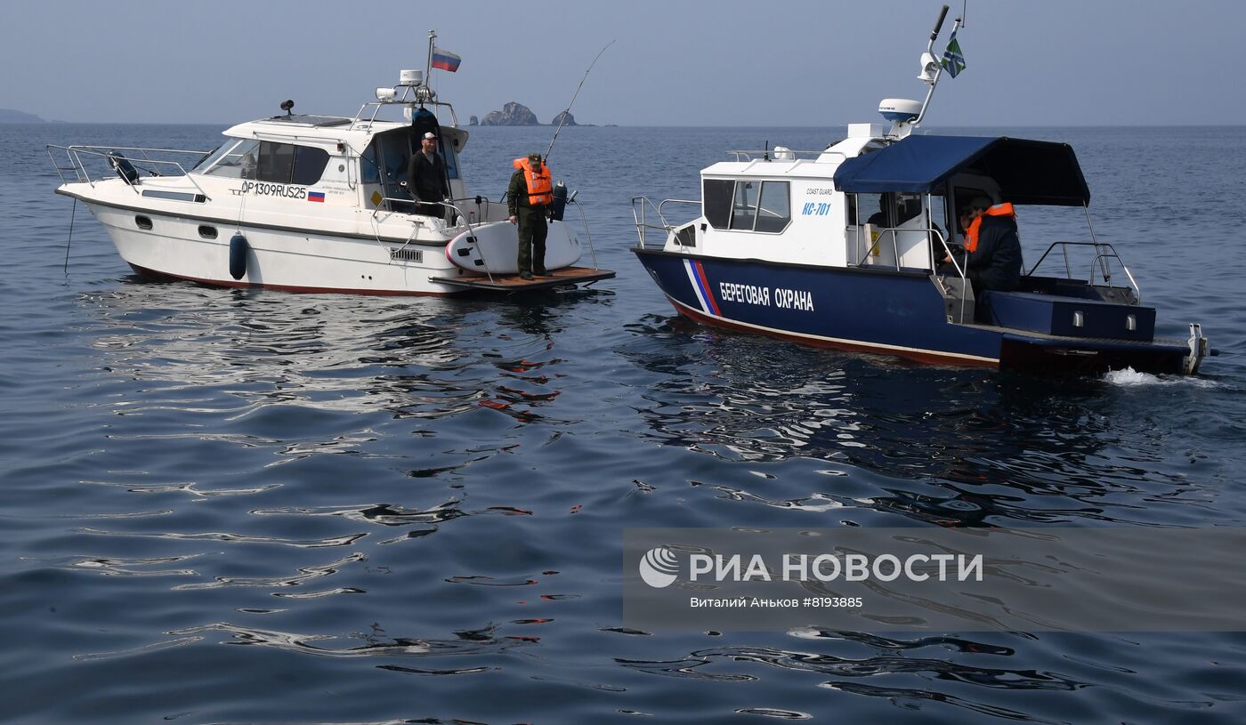 Рейд пограничников по поиску браконьеров в Приморском крае