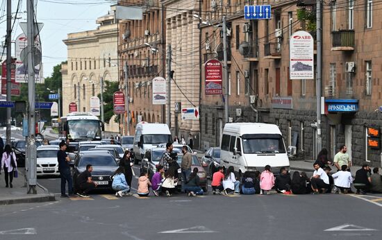 Протесты в Ереване