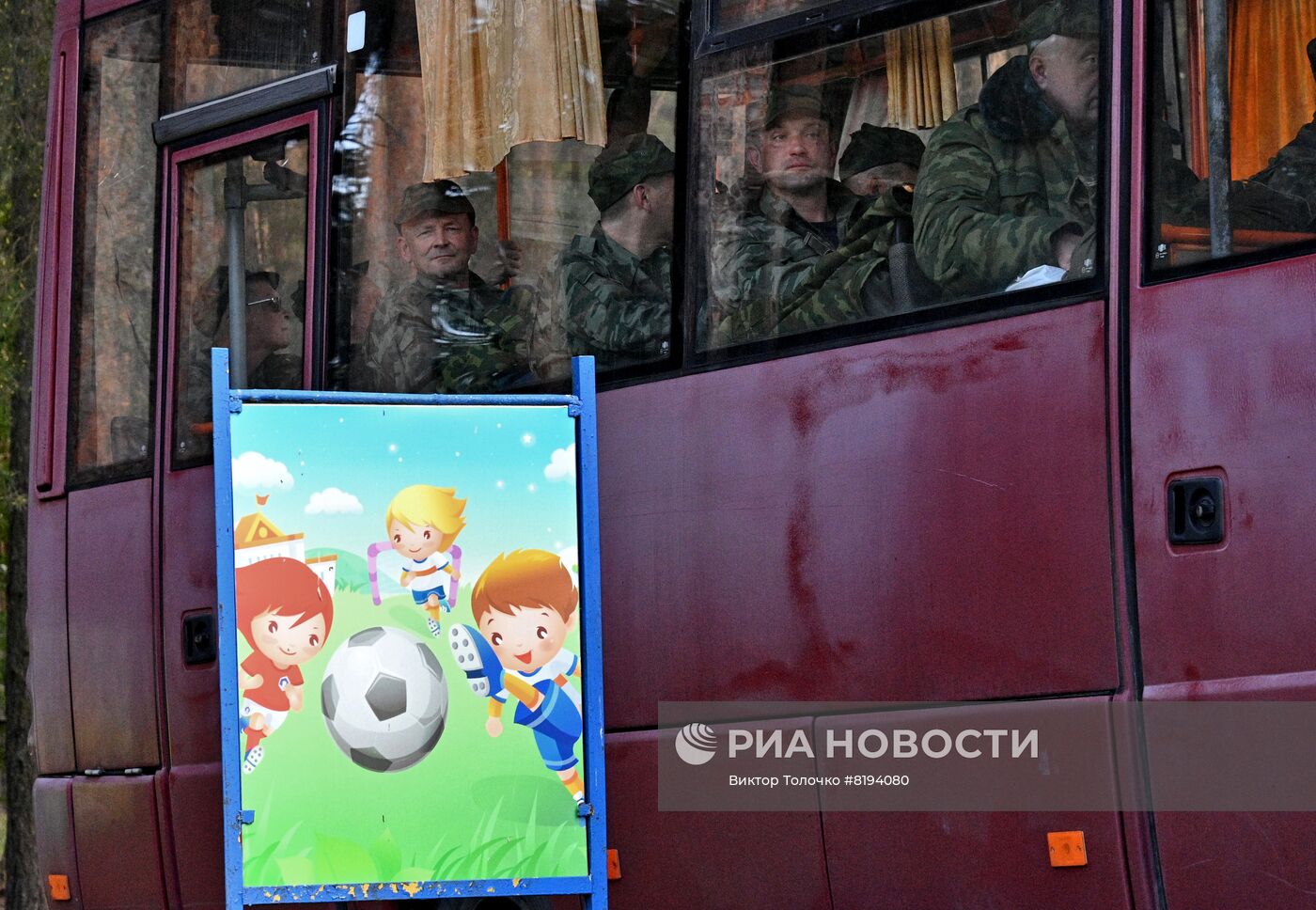 Резервисты прибыли в Брестскую область на сборы территориальных войск Беларуси