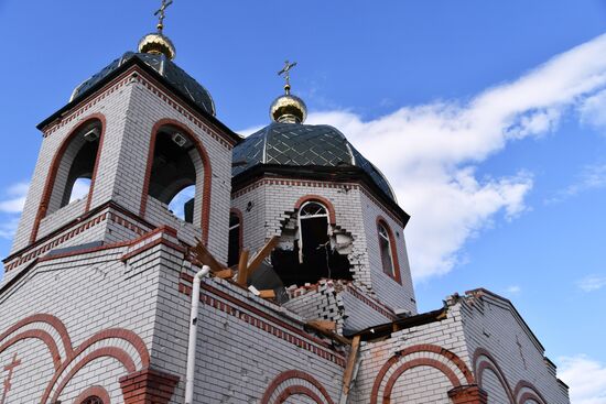 Населенные пункты Цуповка и Казачья Лопань в Харьковской области