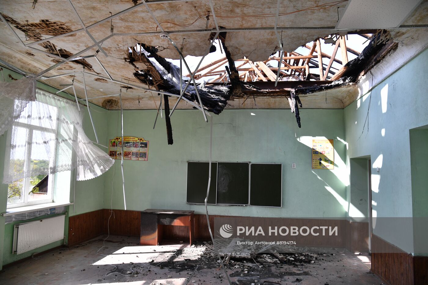Населенные пункты Цуповка и Казачья Лопань в Харьковской области
