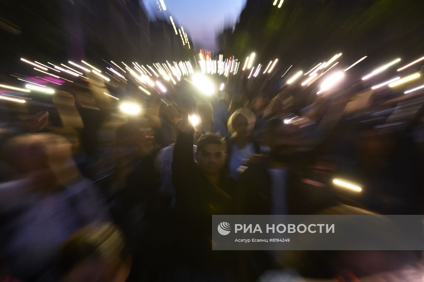 Протесты в Ереване