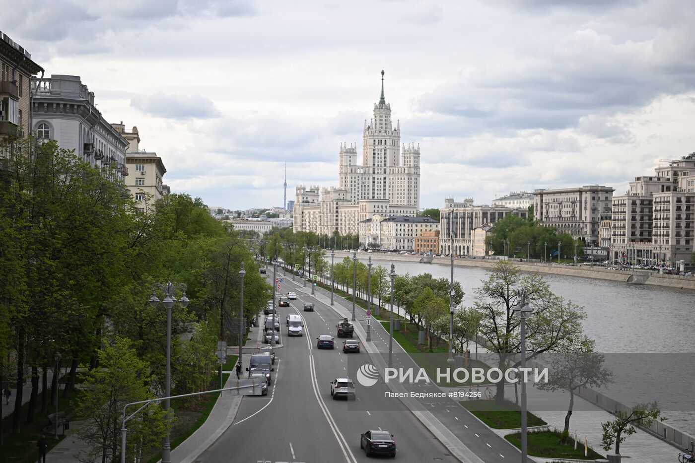 Остров Балчуг после работ по благоустройству