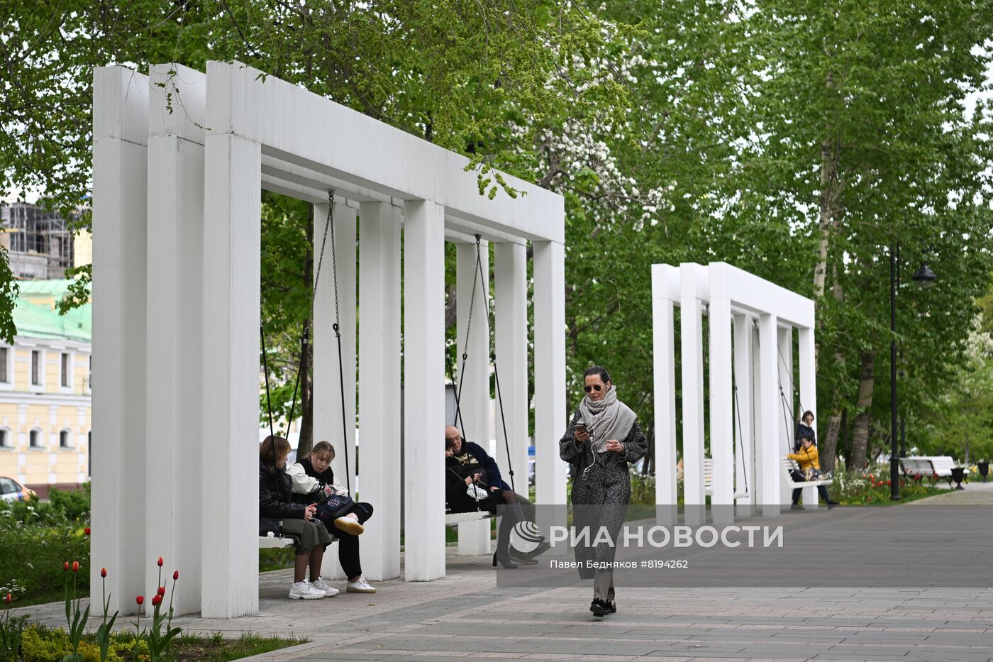 Остров Балчуг после работ по благоустройству