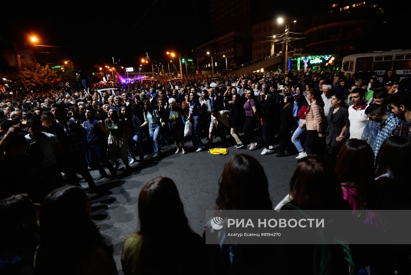 Протесты в Ереване