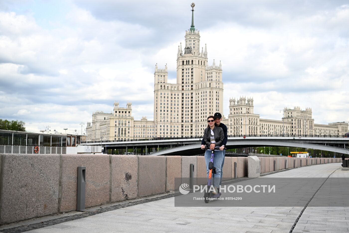 Остров Балчуг после работ по благоустройству