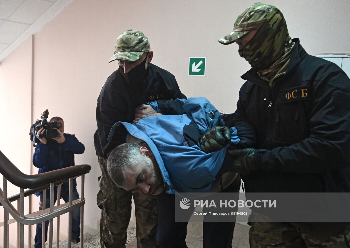 Рассмотрение ходатайства об аресте замкомандира нацбатальона "Айдар" Д. Мурыги
