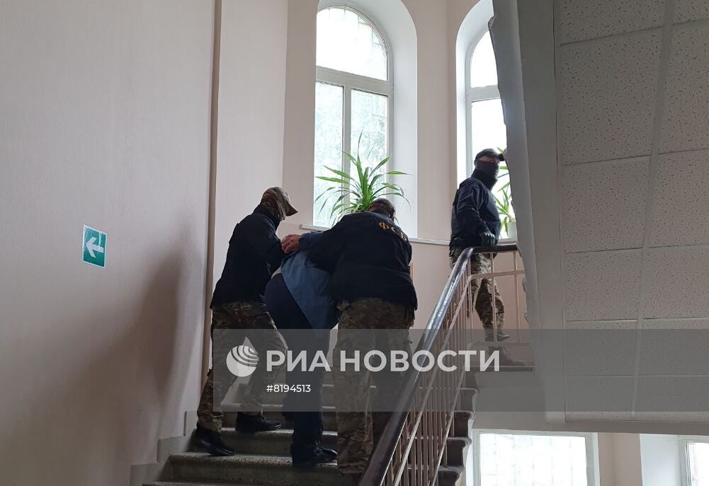 Рассмотрение ходатайства об аресте замкомандира нацбатальона "Айдар" Д. Мурыги