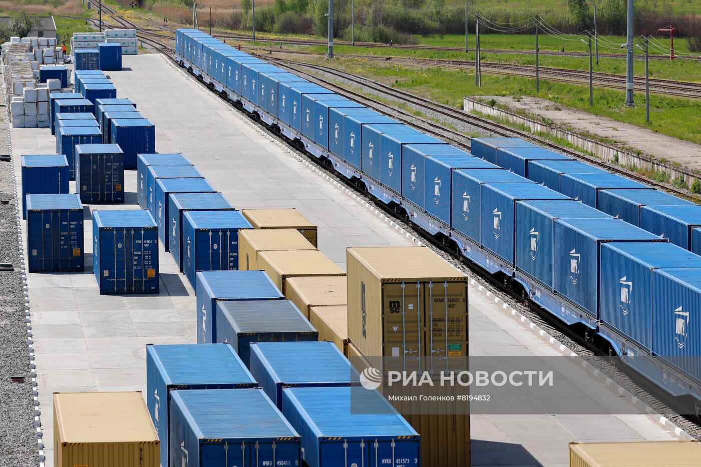 Работа логистического центра "Восток - Запад" в Черняховске