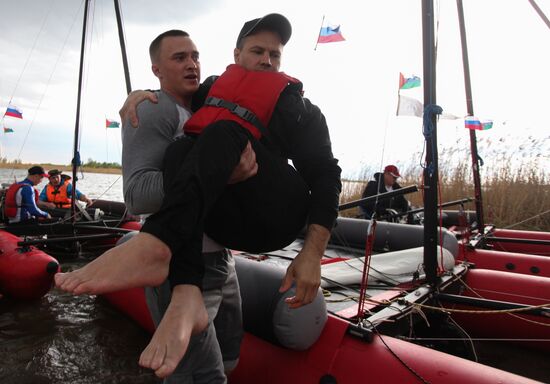 Фестиваль парусного спорта ВОИ в Тюмени