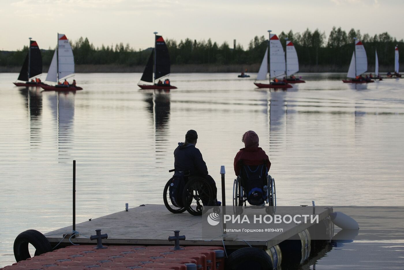 Фестиваль парусного спорта ВОИ в Тюмени