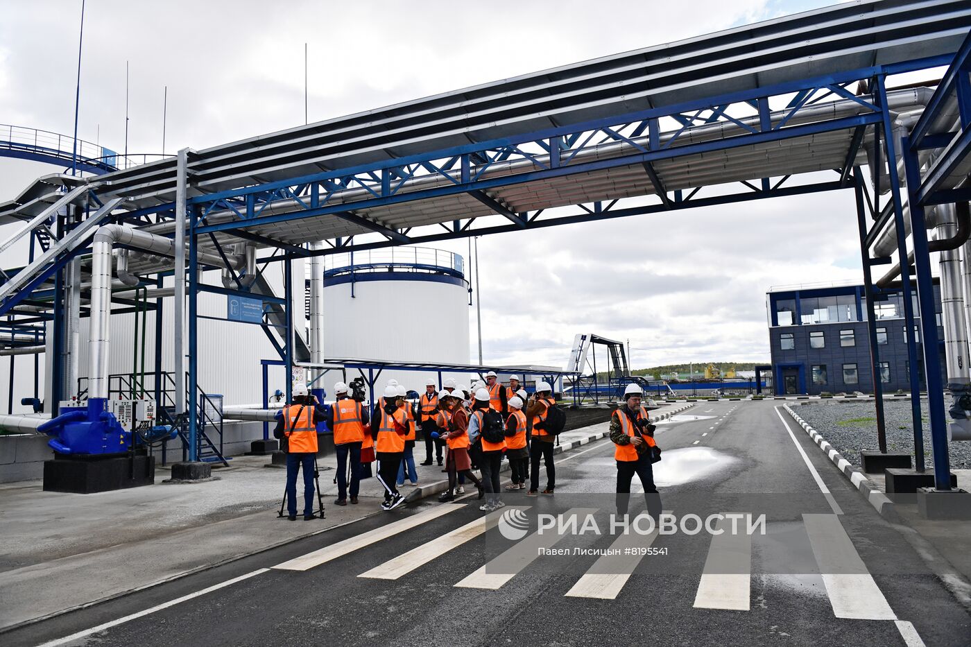 Открытие Уральского битумного терминала в Екатеринбурге