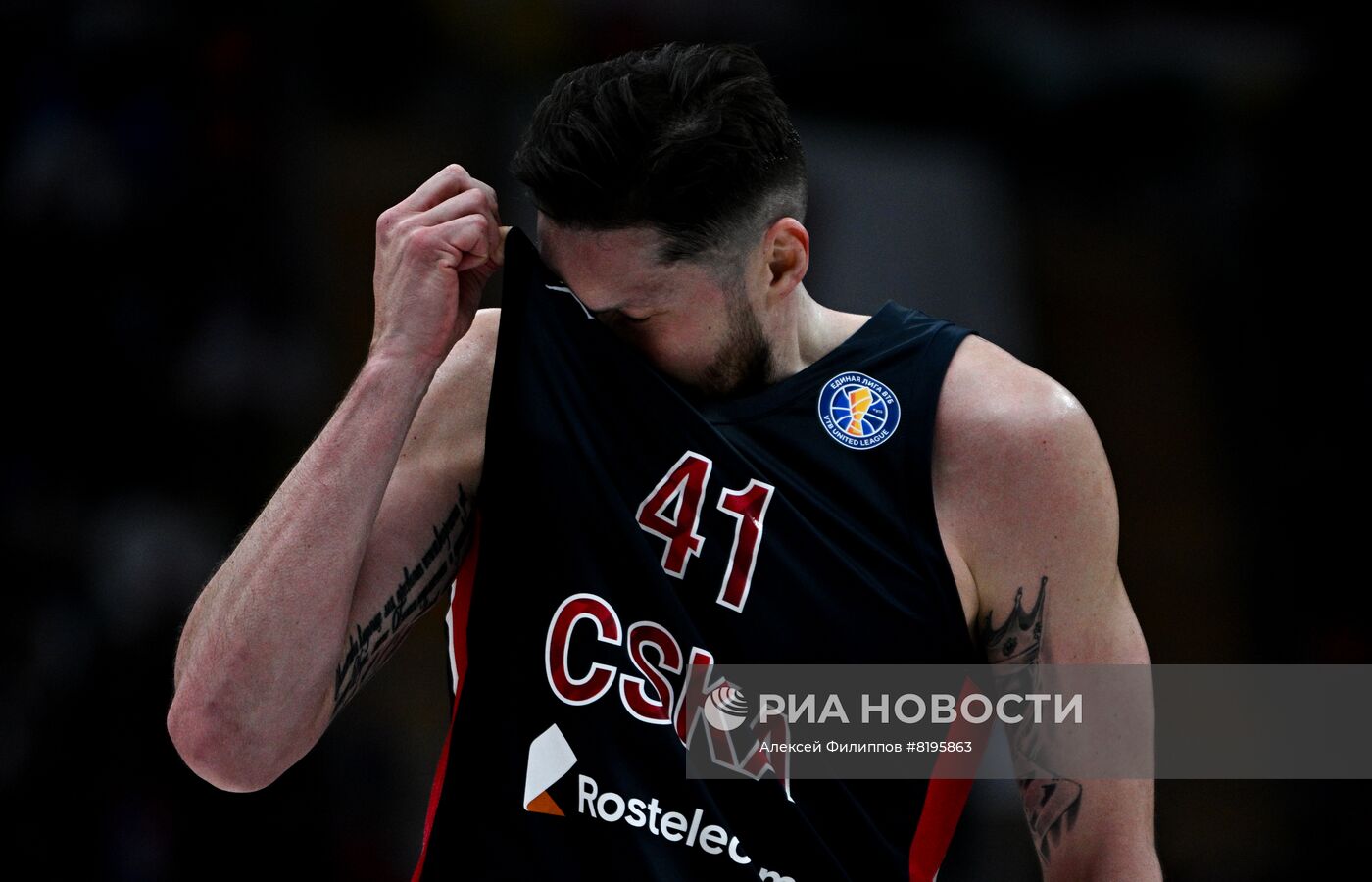 Баскетбол. Единая лига ВТБ. Матч ЦСКА - "Зенит"