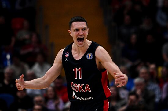 Баскетбол. Единая лига ВТБ. Матч ЦСКА - "Зенит"