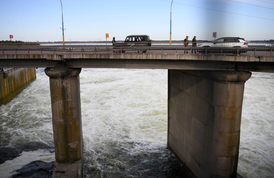 Каховская гидроэлектростанция в Херсонской области